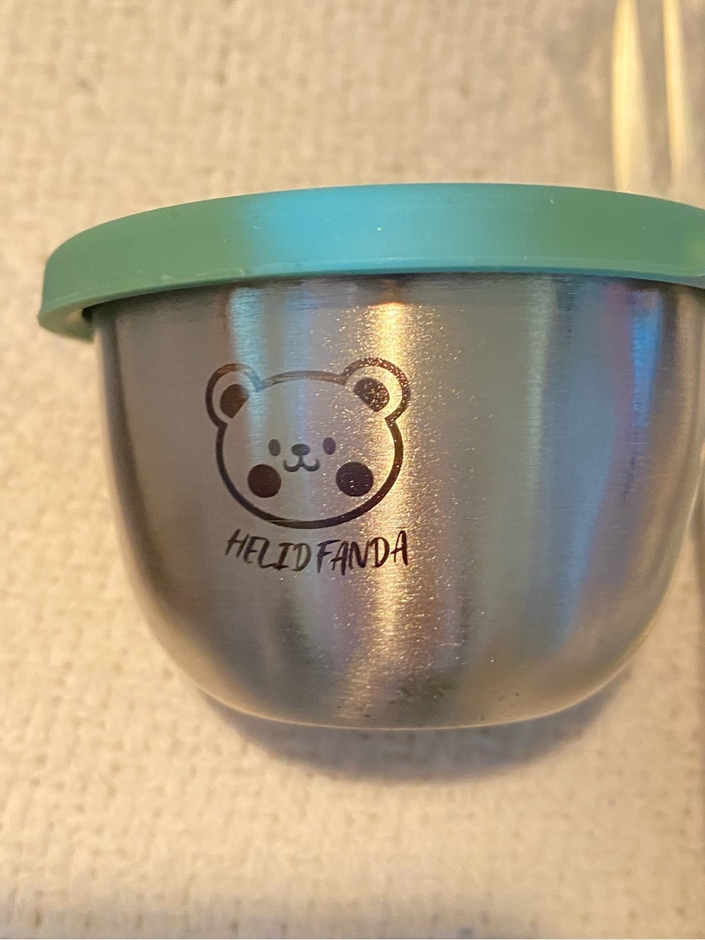 NWOT Lunchbox Insulated with Top Straps, Stainless Steel Utensils - Picture 10 of 13